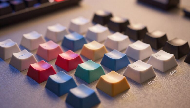 custom keycaps guide ABS vs PBT