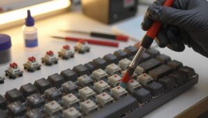 how to lube mechanical switches